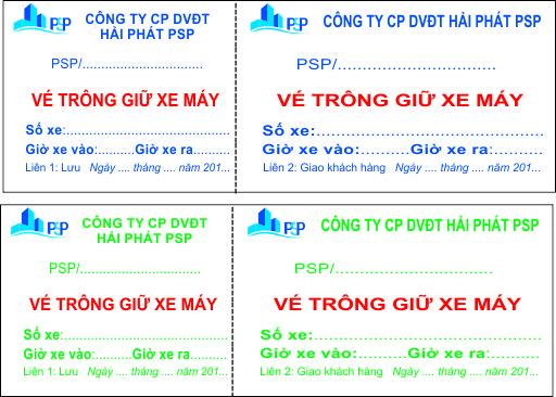 mẫu in vé xe